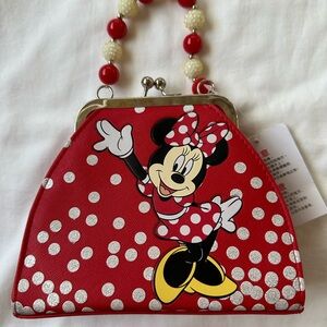 Disney Minnie Mouse Red Polka Dot Bag